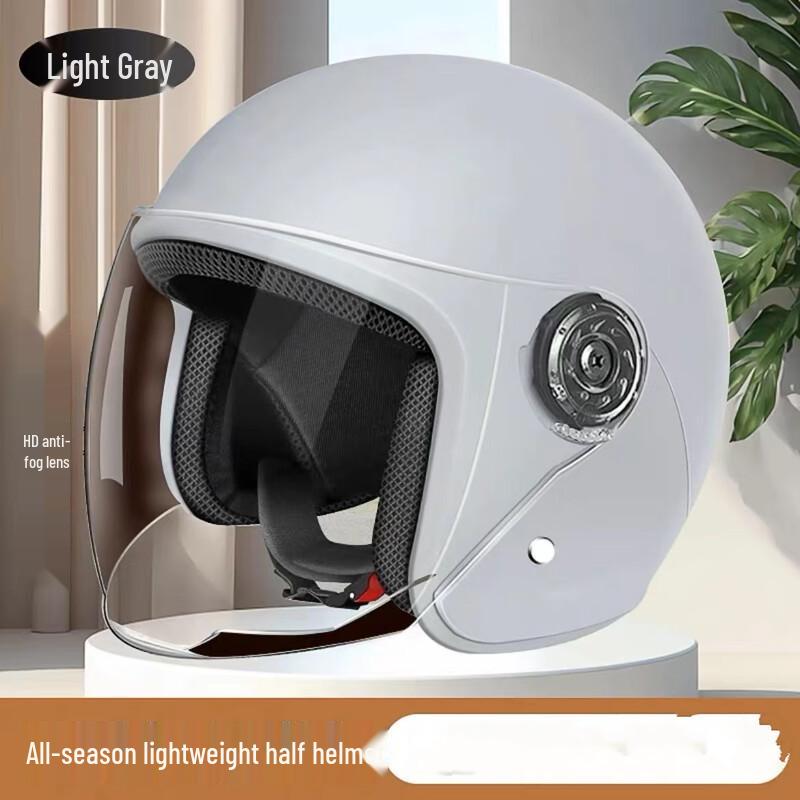 Li Shi Unisex Motorcycle & E-bike Half Helmet