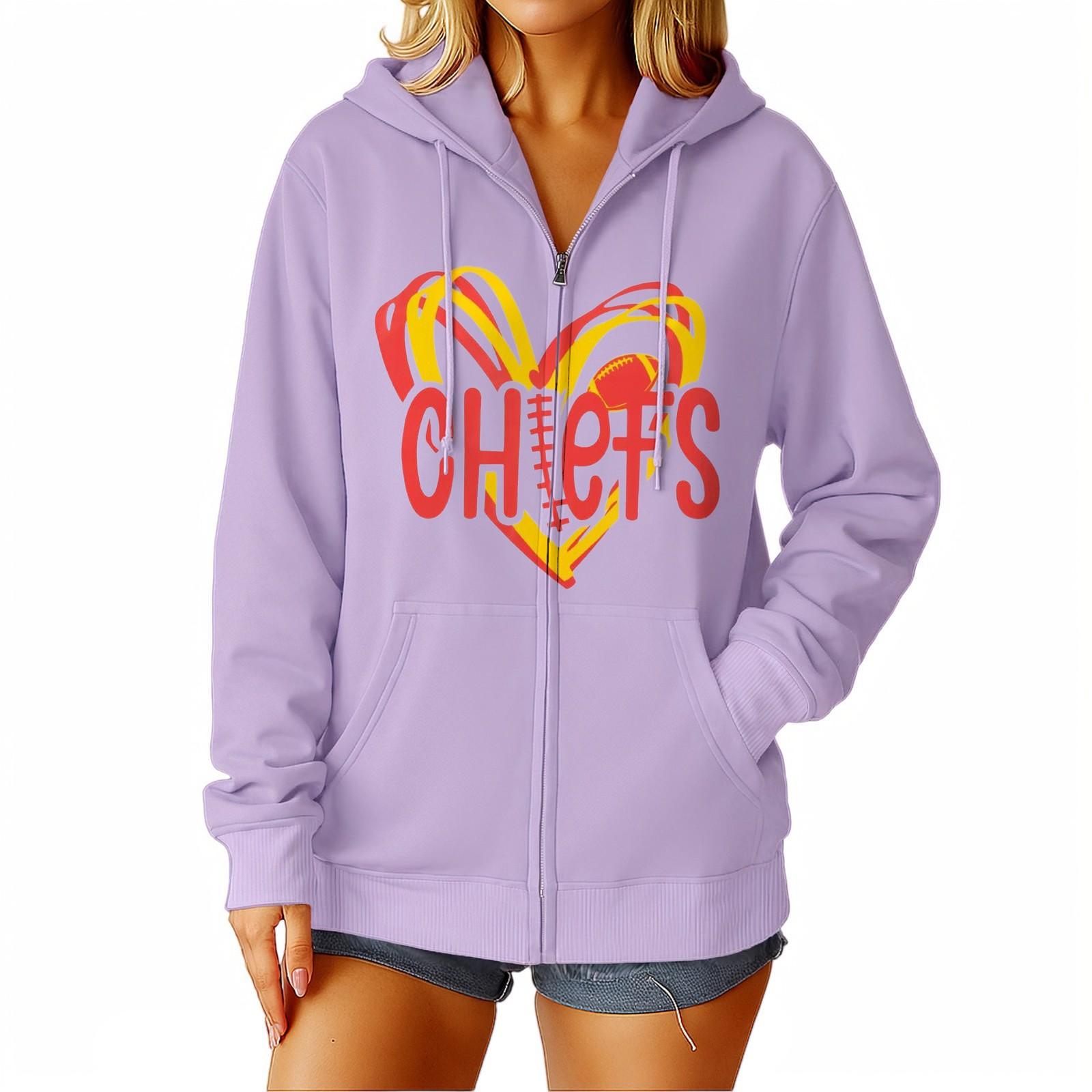 

Женские толстовки Осенние толстовки для игрового дня Повседневное пальто с длинным рукавом и свободного кроя Осенняя толстовка M