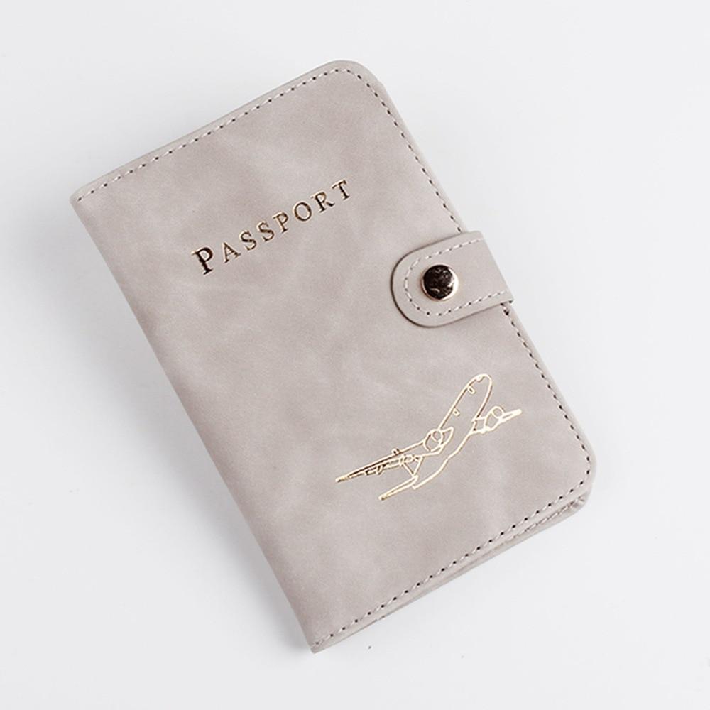 1 Stück Reisepass-Schutzhülle aus Pu-Leder, Dokumentenetui, Reisepass, Schutzhülle, Material, wasserdicht, für Frauen und Mädchen