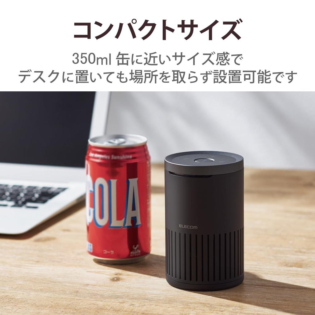 ELECOM Speakerphone for Conferences with Noise Echo Auto Gain Omnidirectional 350ml Can Black LBT-SP02M2BK [Wired/Bluetooth] Reduction, Cancellation,