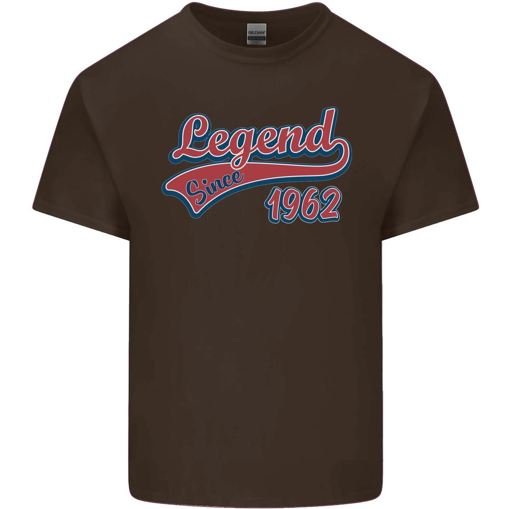 Legend Since 64th Birthday 1962 Unisexs Cotton TShirt Tee Top