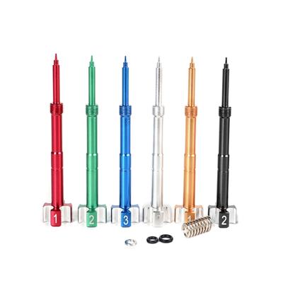 Air Fuel Mixture Screw Set for FCR PWK Carburetor Pilot- Screw Adjuster for CRF- TRX-YZF Motorcycle Dit Pit Bike ATV