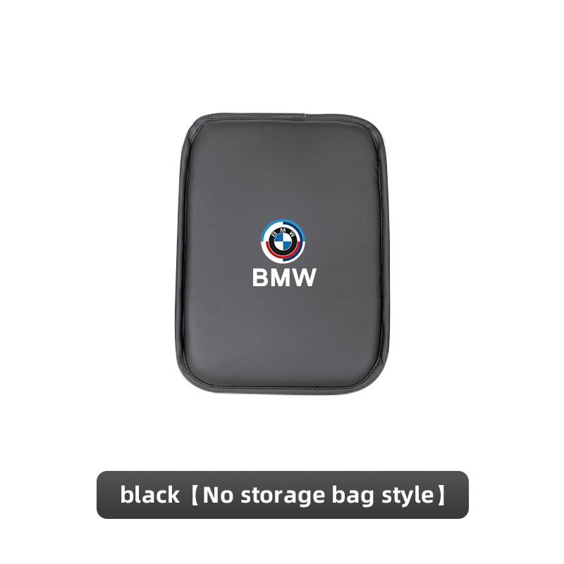 Leather Car Armrest Box Pad Auto Armrest Mat High Quality Accessorie For BMW 50th Anniversary Edition E46 E53 E90 E60 E93 E87 X5