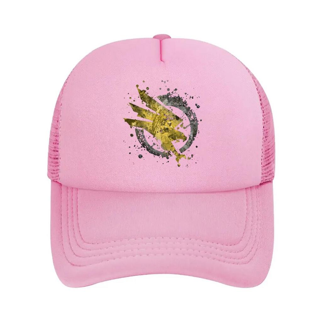 Splatter Eagle Emblem Graphic Mesh Baseball Cap Casual Hat Outdoor For Womens Unisex FeUnisex