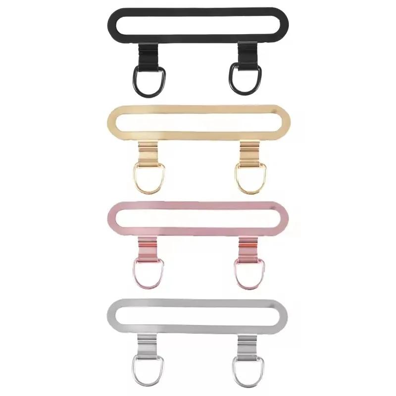4/1Pcs Ultra Thin Metal Lanyard Patch For iPhone 16 15 14 13 Dual Hole Phone Case Hanging Card Stainless Steel Connector Gasket
