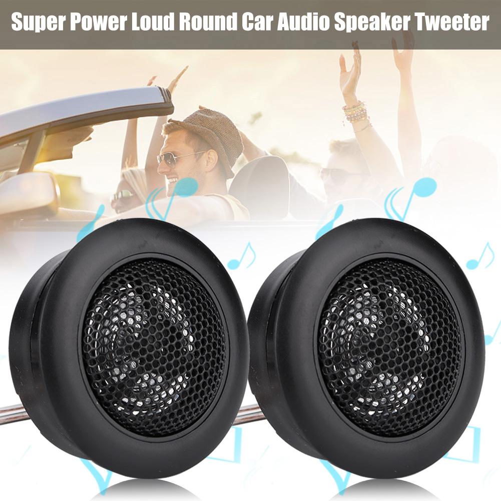 Pair of 12V 120W Car Mini Super Power Loud Dome Audio Speaker Tweeter Loudspeaker Horn