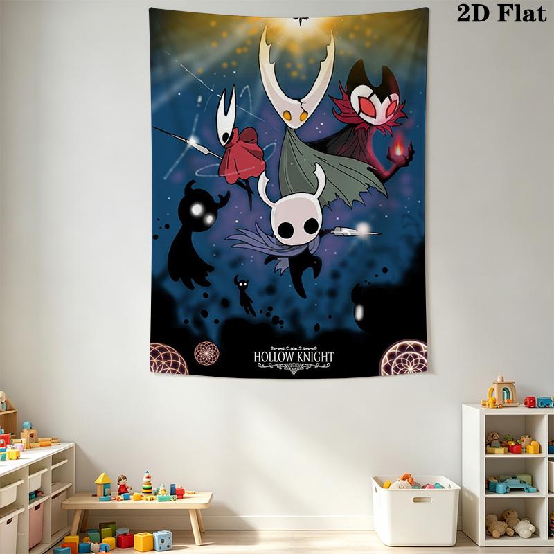 Hollow Knight Journey Through Underworld Bedding 1 Duvet Cover 2 Pillowcase Without Core Soft And Comfortable Bedding Set