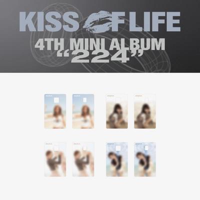 Pre-order KISS OF LIFE 4th Mini Album POP-UP Store MD Card Cover Sticker