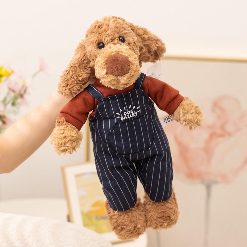 Niedliches Anime-Plüschtier Bailey, weich und bequem, ideal als Deko-Geschenk für Mädchen