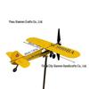 Airplane Weathervane Metal Windmill: Outdoor Garden Decoration