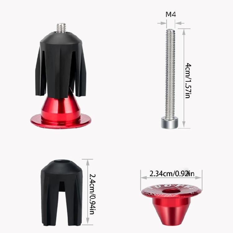 Corrosions Resistant Bike Bar End Plugs Bicycles Expansion Handle Plugs Cycling Handlebars Accessories