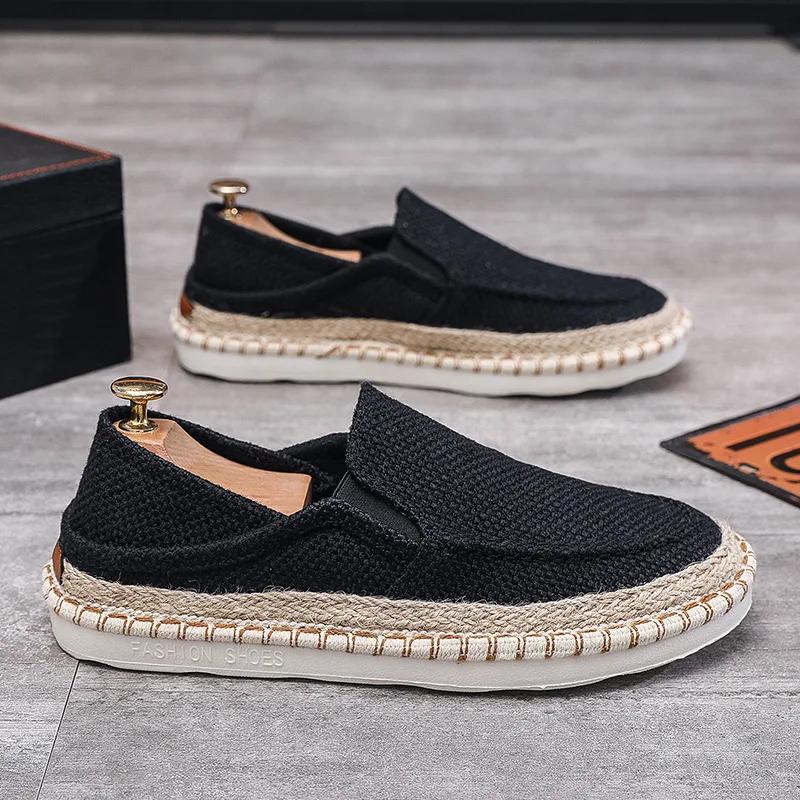 Canvas Shoes 2025 Spring and Summer New Men's Shoes Fashion All-match Casual  Breathable Fisherman