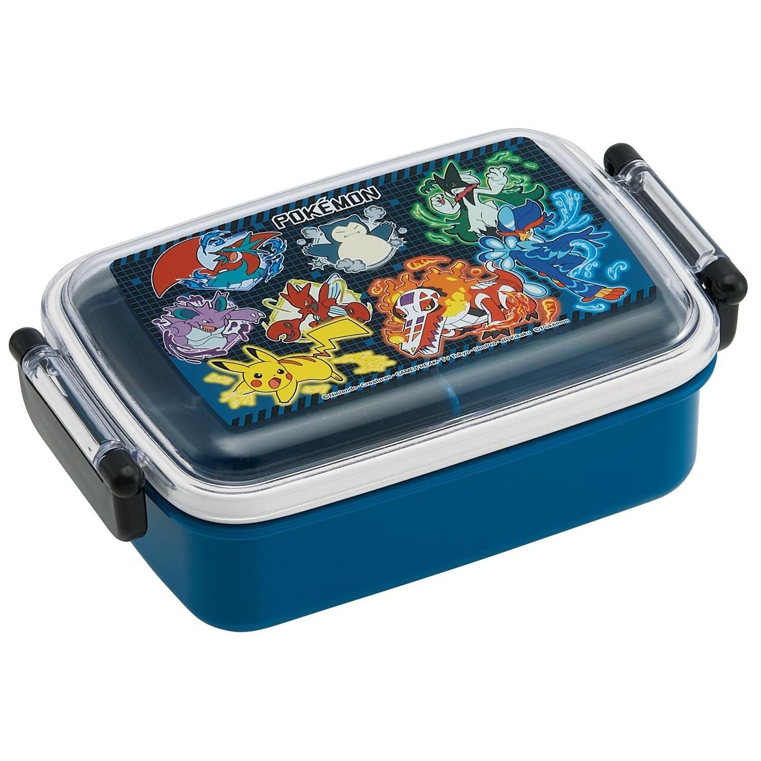 Skater lunch box children 450ml fluffy dome-shaped lid single tier made Japan Pokemon 25 boys RBF3ANAG-A