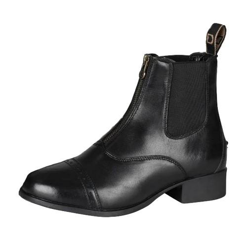 Dublin Childrens/Kids Foundation II Leather Zip Jodhpur Boots