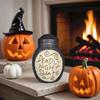 THE Before Christmas Deadly Night Shade Jar Ceramic Candle  Jasmine With 30-Hour Burn Time