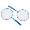 Kids Badminton Racket Set Outdoor Sports Tennis Racket Training Toy with 3 Nylon Badminton for Stadium Backyard Blue