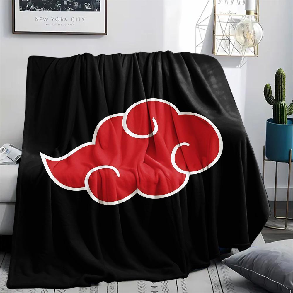1PC Naruto Patterned Flannel Blanket Suitable For All Seasons For Home Decor Warmth And Comfort Gifts Holiday Present