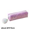 Multi-function Sparkle Pen Bag Glitter Cosmetic Organizer Kawaii Pencil Storage Case  Universal