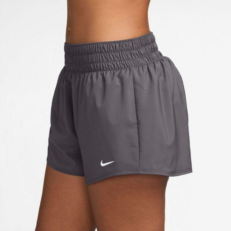 Nike Solid Color Elastic Casual Shorts Women shorts Brown DX6011-036