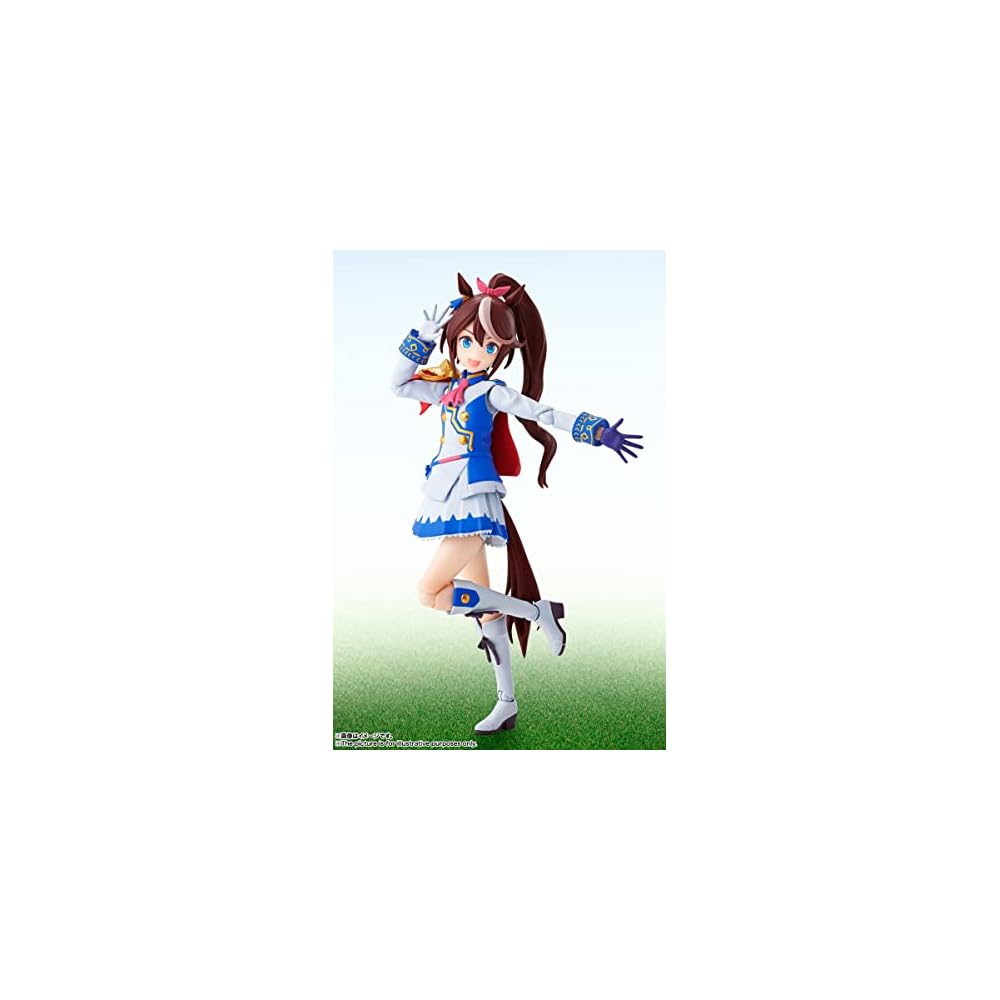 TAMASHII NATIONS S.H. Figuarts Uma Musume Tokai Teio 125mm Painted Action Figure ABS PVC