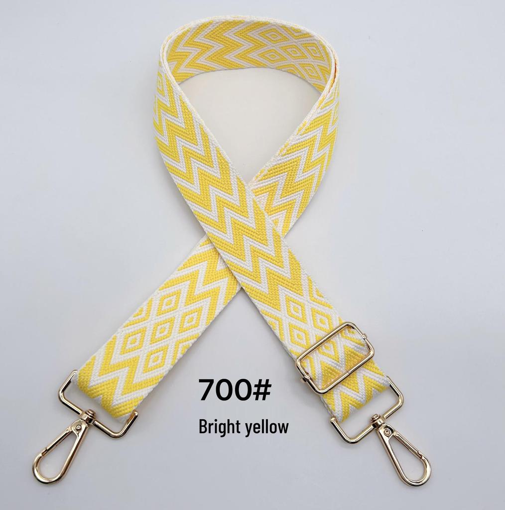Adjustable Polyester Crossbody Shoulder Strap for Bags and Luggage