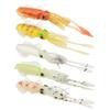 MUQZI Sports Accessory Artificial Squid Cuttlefish Shape Night Fishing Soft Lure Bait Tackle Accessory