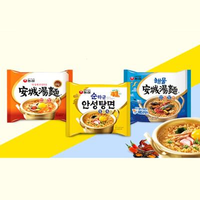 Nongshim Ansung Tang Myun 125g (3 Optionen)