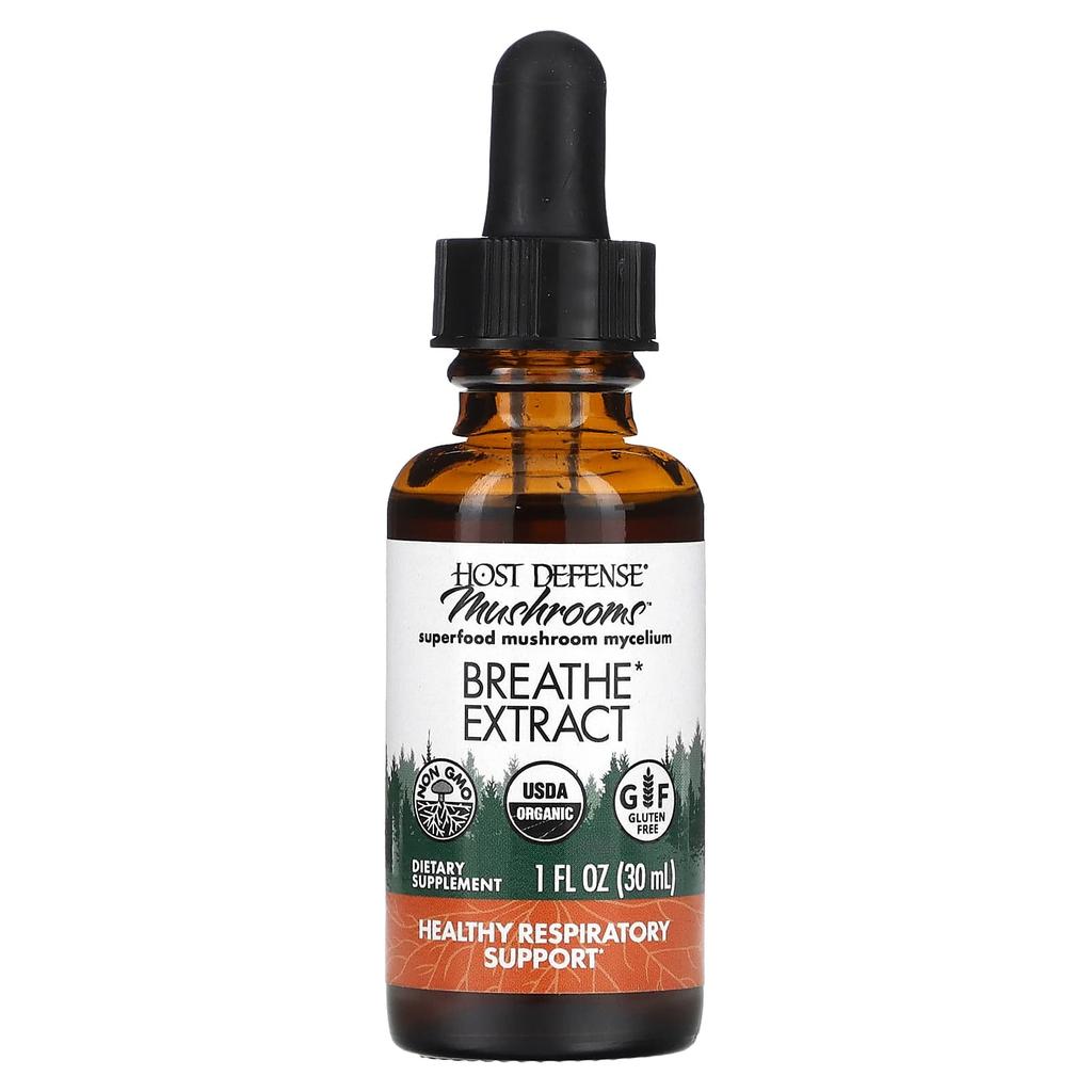 Mushroom, Organic Breath Extract, 30Ml(1Fl Oz)