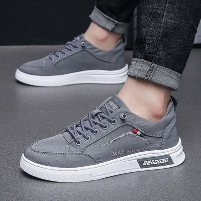 Spring Autumn Canvas Shoes for Men Espadrilles Slip On Sneakers Man Lace Up Oxfords Loafers Male Lazy Shoes Gray Casual Sneakers