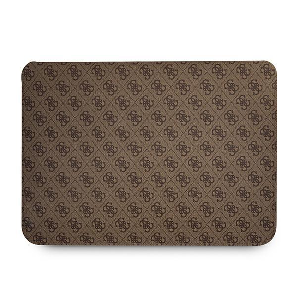 Pokrowiec do 13" Guess 4G Big Logo Brązowy