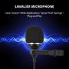 Lavalier Microphone Portable Omni Directional Wearable Mic for Vlog Interview Streaming Lecture
