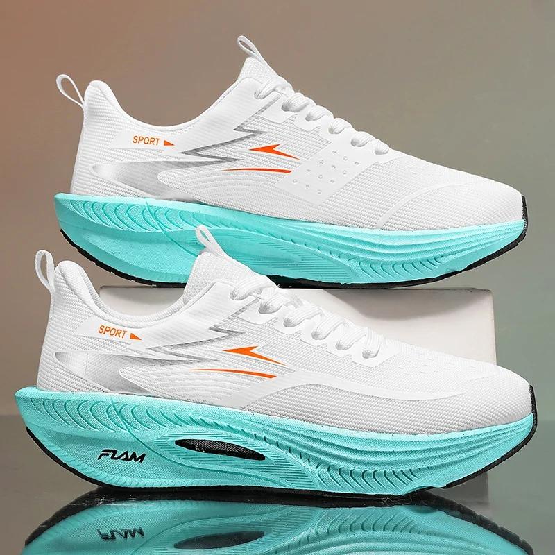 Men Sports Running Shoes Casual Breathable Lightweight Women Comfortable Athletic Nonskid Walking Outdoors Sneakers