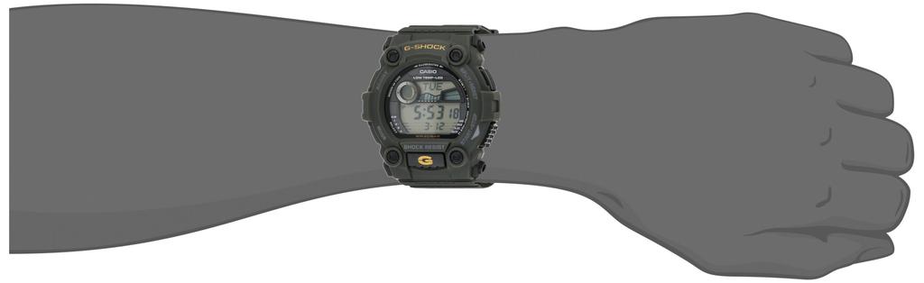 Casio Uhr Khaki G-Shock Herren G-7900-3 [Importiert]