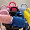 Top Handle EVA Handbags With Hole Adjustable straps Cartoon Crossbody Tote  Outdoor Activities