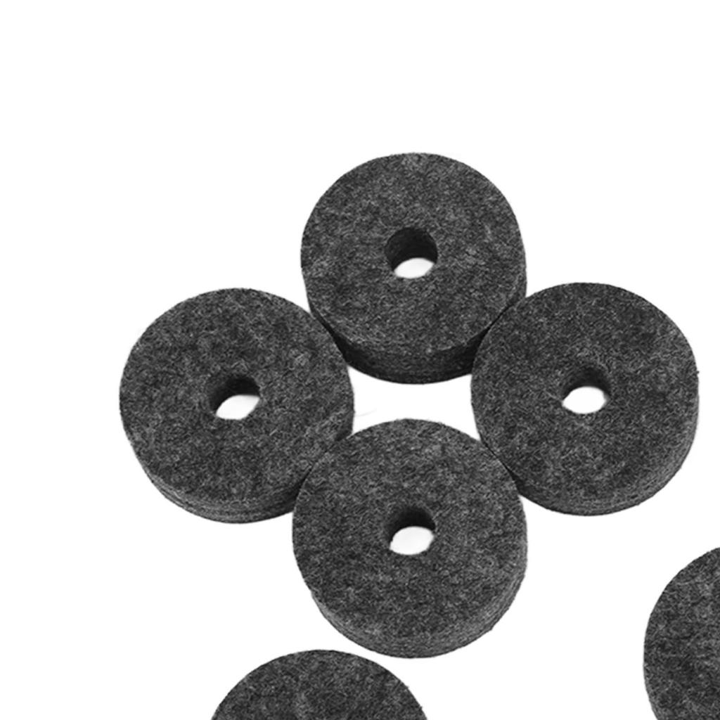 20Pcs Cymbal Felt Washer Pads Stand Replacement Parts   Set Accessory Non Slip 4cm