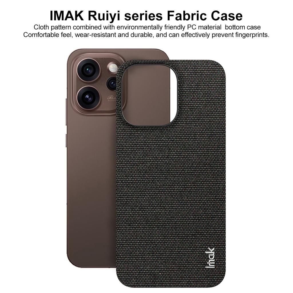 For OPPO Reno 15 Pro Max 5G Global Phone Case IMAK Ruiyi Series Fabric Case