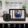 4.3 Inch Smart Infrared Video Intercom Door Cameras Household Digital WiFi Video Door Ring Peephole Visual Intercom Doorbell