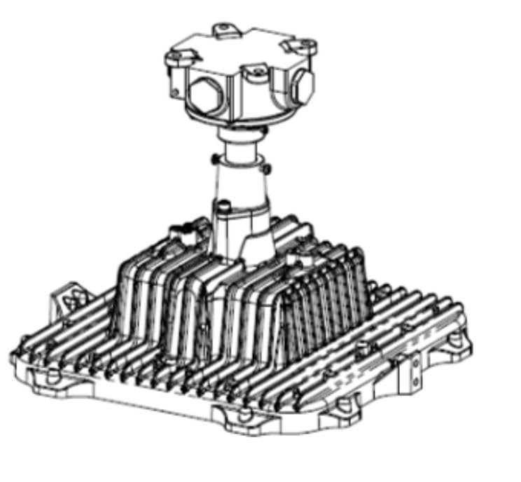

Panasonic Pipe Pipe Hanging LED Square FK70351 Explosion-proof