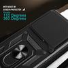 Για Xiaomi Redmi Note 15 Pro 5G (Καθολικός) Θήκη με Συρόμενο Κάλυμμα Κάμερας PC + TPU Βάση Στήριξης Κάλυμμα Τηλεφώνου
