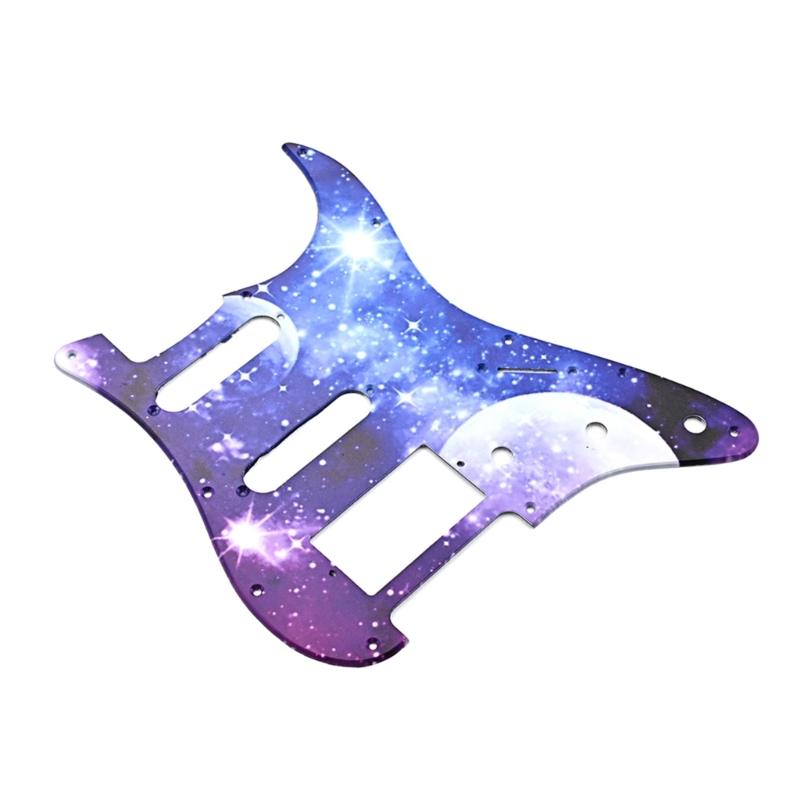 3 Ply 11 Holes Guitar Bass Pickguard Scratch Plate Pick Guards for 4 String Standard Bass Guitar Musical Instrument Part