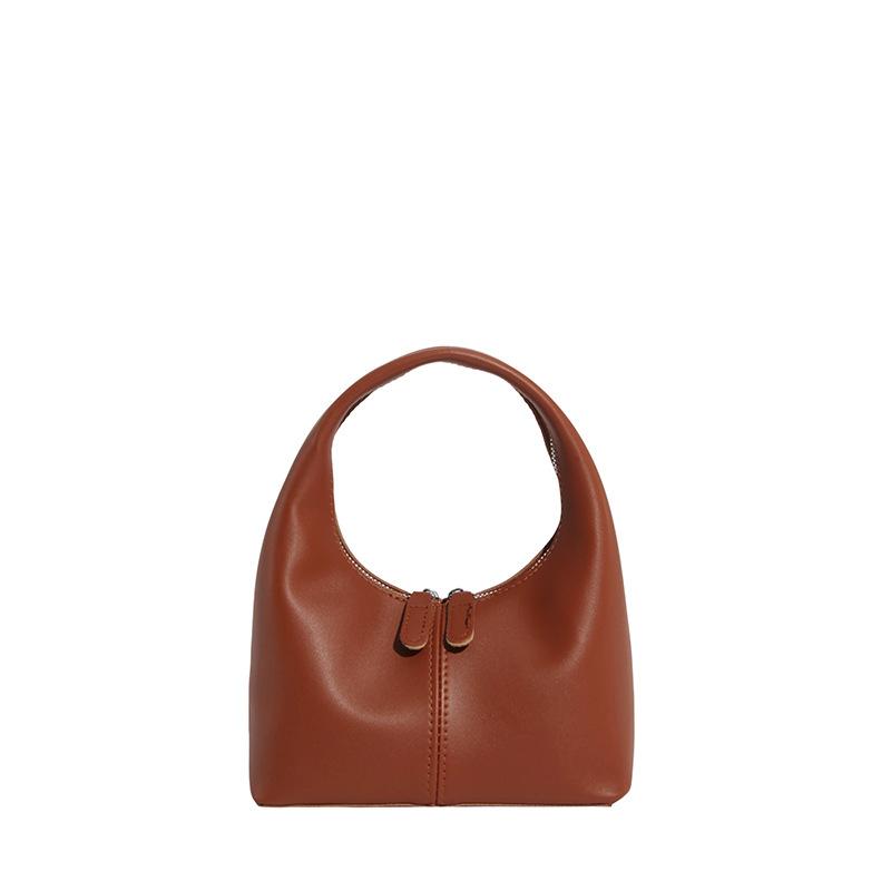 Trendy Korean handbag, women's bag, autumn new spliced commuter bag, versatile casual dumpling bag