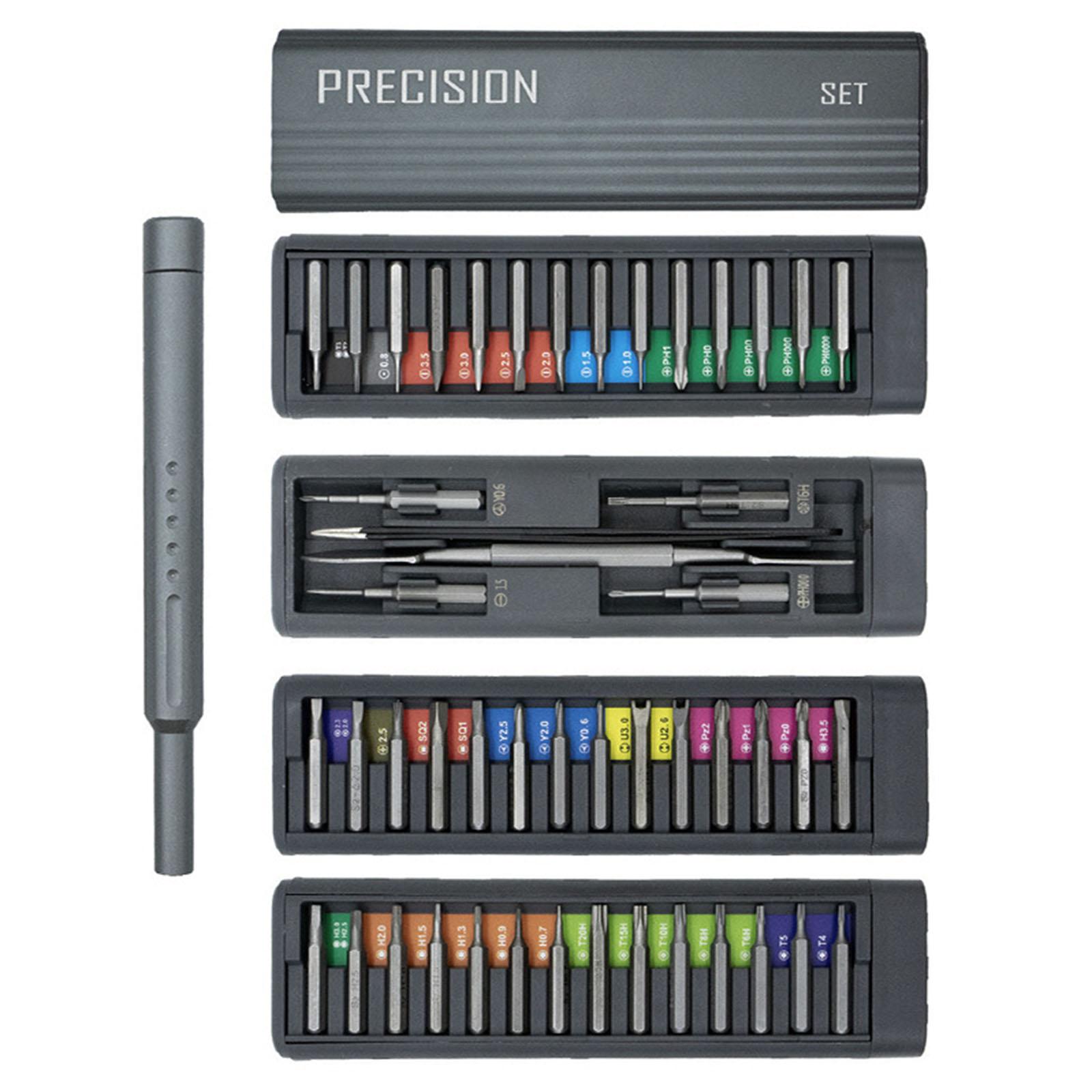 

49 in 1 Precisions Screwdriver Set Mini Magnetic Repair Tool Kit for Electronics Repair with Ergonomic Handle and Case