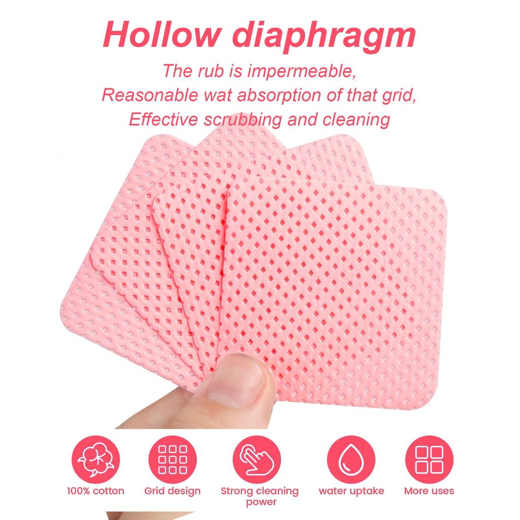 1080 PCS Lint Free Nail Cotton Pads For Nail Polish Removal Nail Wipes Magic Cleaning Sheets Box Refill For Salon And Home Use