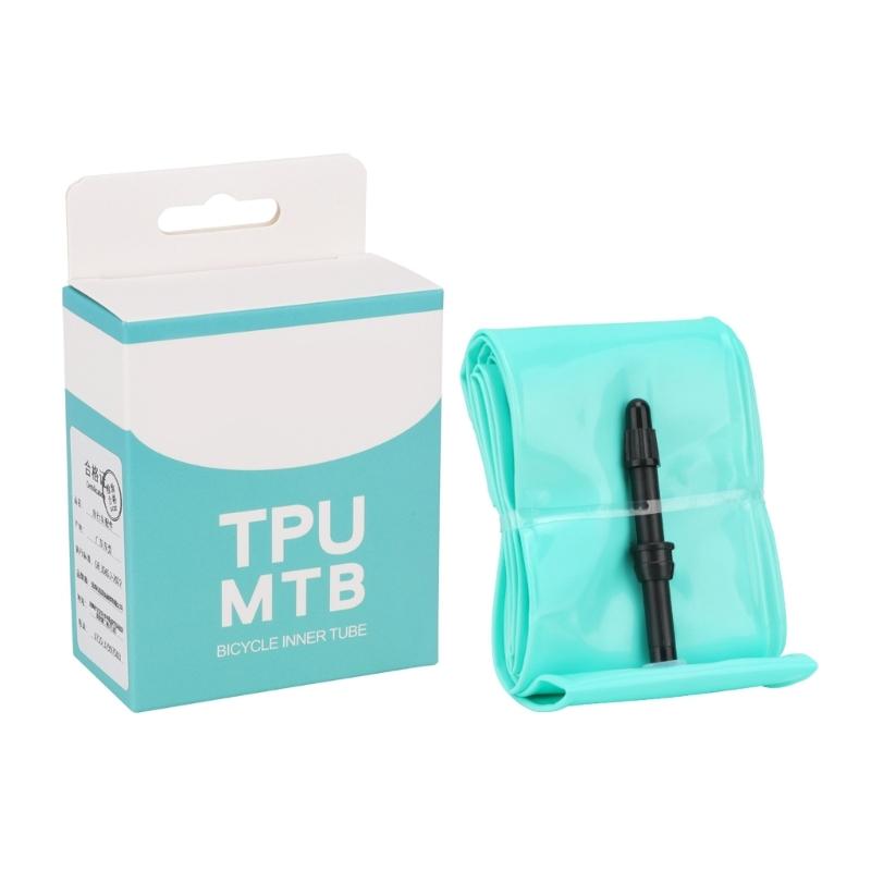 Light Weight Bike Replacement TPU Inner Tube Tear Resistant Bike Interior Tire Tube for Mountain Bikes and Road Bikes