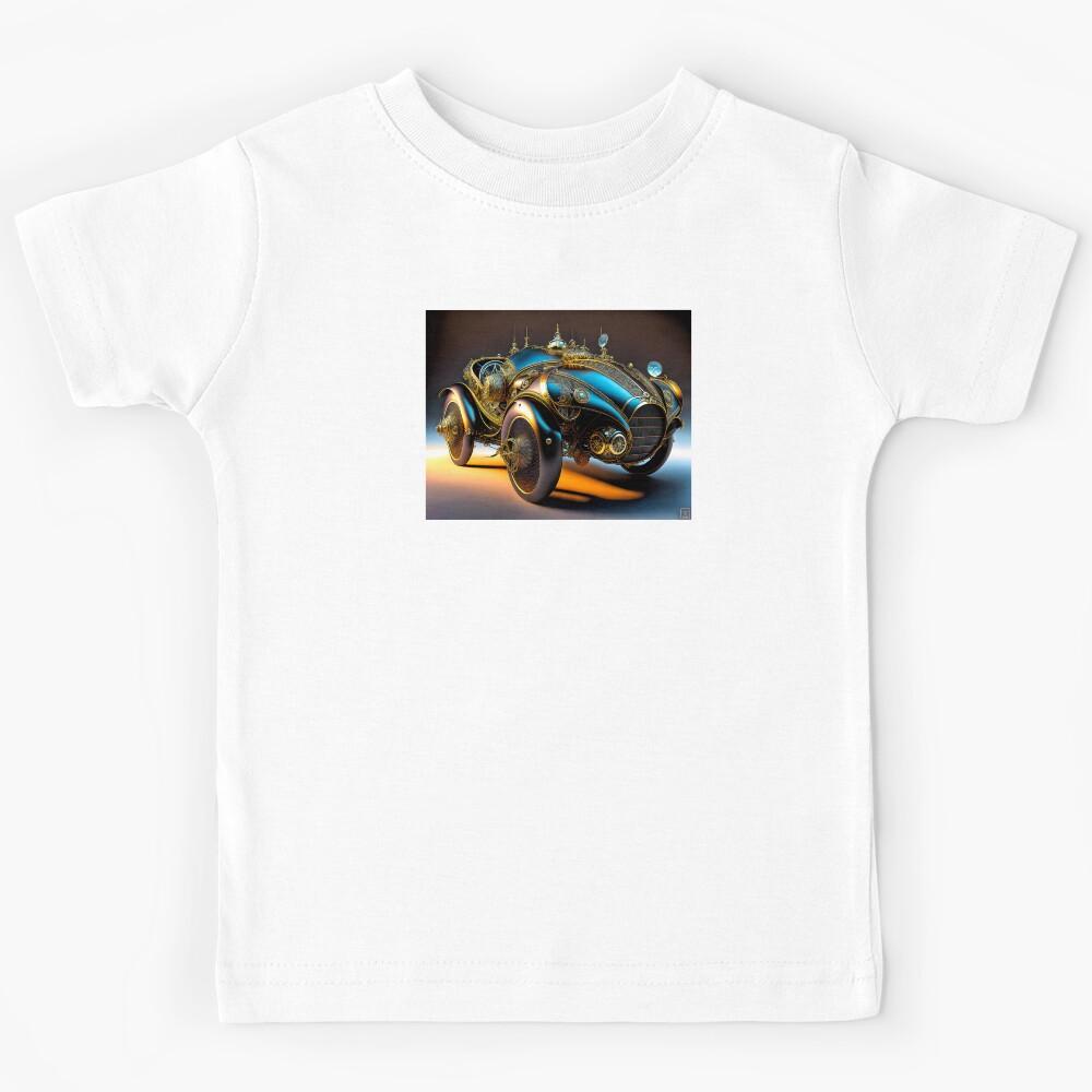 Steampunk Car 09 Kids T-Shirt 150