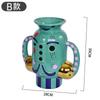 Creative Facial Makeup Ceramic Vase Ornaments, Living Room, Home, Desktop, Dry, Ornaments, Hand-painted, Colorful Flower Ware