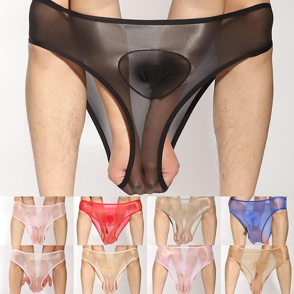 Low Waist Womens Thongs Pantyhose Seamless See Through