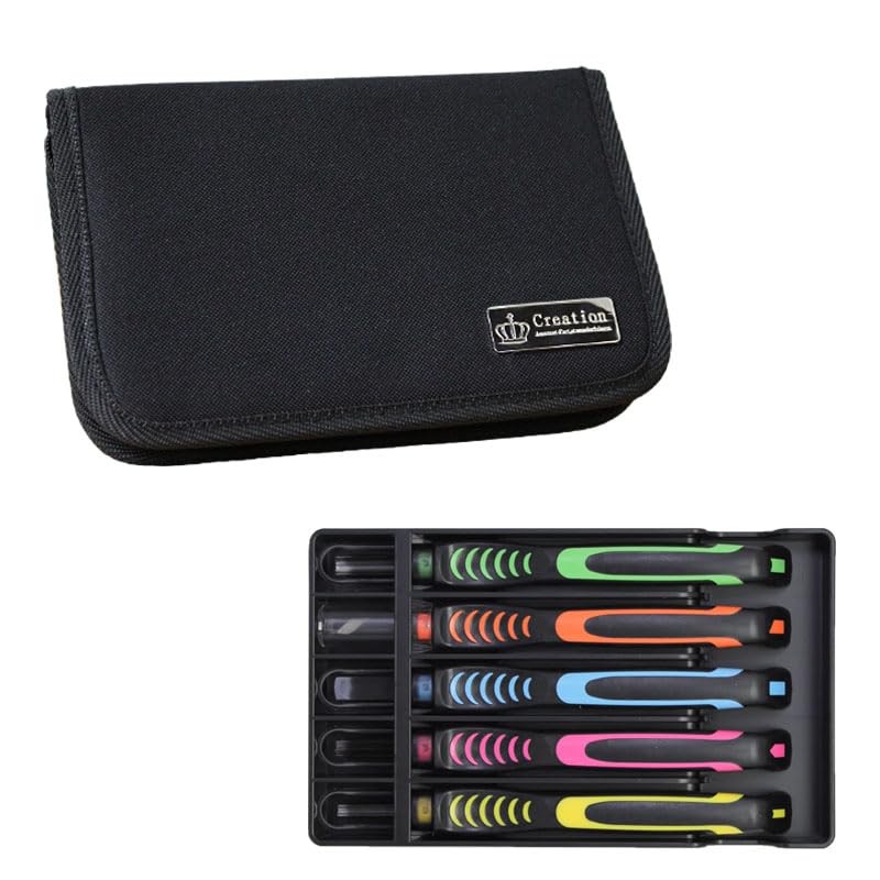 Yoshiharu Premium Black Carving Knife Set for Elementary School Boys and with Safety All Students, Unisex, Girls, Guard, Steel, Left-Handed