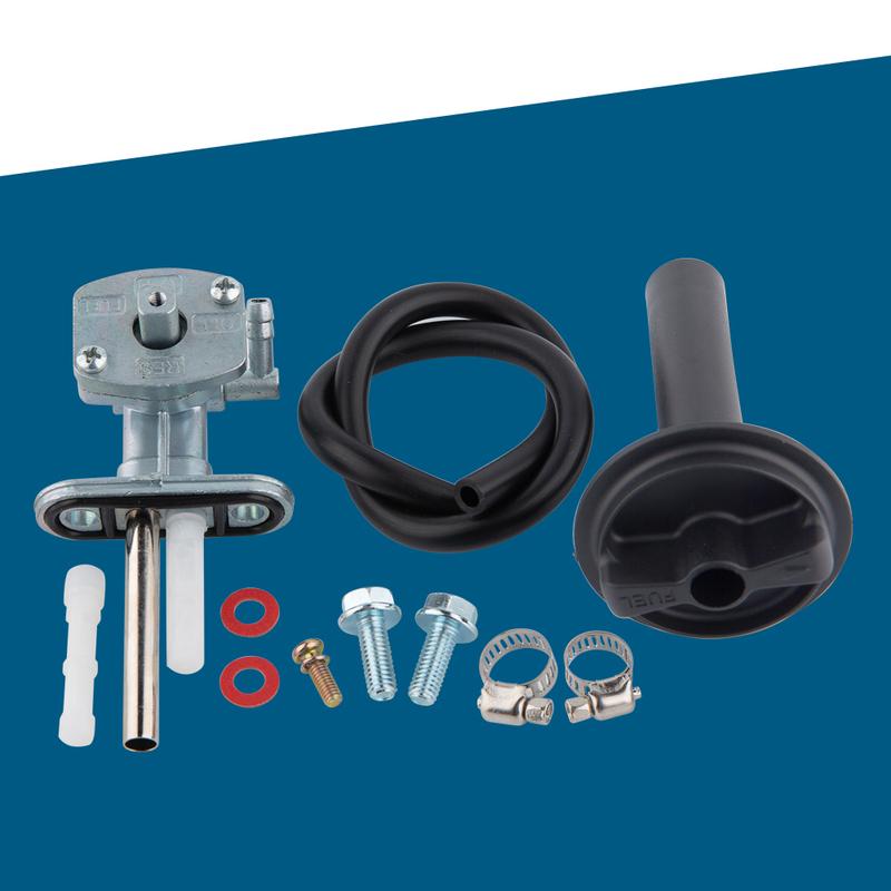 Fuel Gas Valve Petcock Switch Kit 5KM-24500-10-00 Fit for Yamaha Grizzly 350 660 Kawasaki Prairie 360 KVF360 400 KVF400