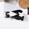 Cartoon Cat Hair Claw Clip Acetate Material Hair Barrettes Acetate Hair Clips  Hair Accessories